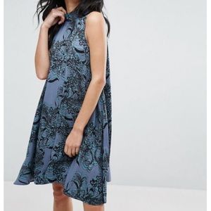 NWT ASOS paisley swing dress